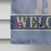 Load image into Gallery viewer, Boston Terrier Welcome Flag Canvas House Size CK3685CHF