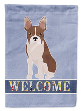 Load image into Gallery viewer, Boston Terrier Welcome Garden Flag - Outdoor Decorative Yard Flag CK3685GF