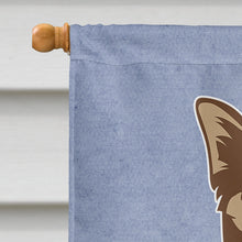 Load image into Gallery viewer, Chihuahua Welcome Flag Canvas House Size CK3688CHF