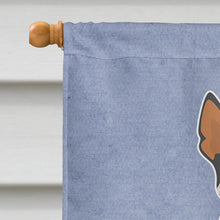 Load image into Gallery viewer, Miniature Fox Terrier #2 Welcome Flag Canvas House Size CK3694CHF