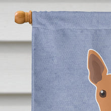 Load image into Gallery viewer, Miniature Pinscher Welcome Flag Canvas House Size CK3695CHF