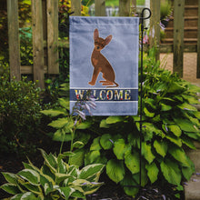 Load image into Gallery viewer, Brown Prague Ratter Welcome Garden Flag – Decorative Outdoor Yard Flag CK3700GF