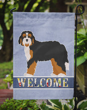Load image into Gallery viewer, Bernedoodle Welcome Garden Flag – Decorative Outdoor Yard Flag CK3710GF