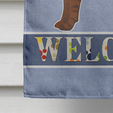 Load image into Gallery viewer, Bullboxer Welcome Flag Canvas House Size CK3715CHF