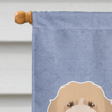 Load image into Gallery viewer, Cavachon Welcome Flag Canvas House Size CK3716CHF