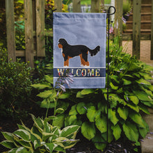 Load image into Gallery viewer, Black and Tan Cavapoo Welcome Garden Flag – Decorative Outdoor Yard Flag CK3717GF