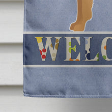 Load image into Gallery viewer, Tan Chion Welcome Flag Canvas House Size CK3720CHF