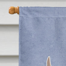 Load image into Gallery viewer, Tan Chiweenie Welcome Flag Canvas House Size CK3721CHF