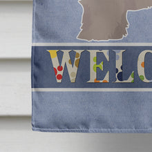 Load image into Gallery viewer, Doxiepoo Welcome Flag Canvas House Size CK3732CHF