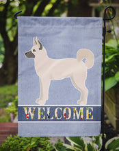 Load image into Gallery viewer, Gerberian Shepsky Welcome Garden Flag – Decorative Outdoor Yard Flag CK3736GF