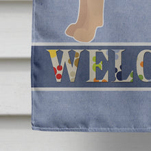 Load image into Gallery viewer, Gerberian Shepsky #2 Welcome Flag Canvas House Size CK3737CHF