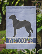 Load image into Gallery viewer, Black Goldador Welcome Garden Flag – Decorative Outdoor Yard Flag CK3743GF