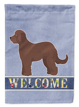 Load image into Gallery viewer, Brown Goldendoodle Welcome Garden Flag – Decorative Outdoor Yard Flag CK3744GF