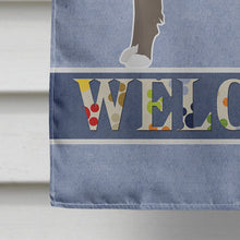 Load image into Gallery viewer, Lurcher #1 Welcome Flag Canvas House Size CK3756CHF