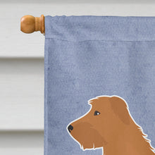 Load image into Gallery viewer, Lurcher #2 Welcome Flag Canvas House Size CK3757CHF