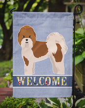 Load image into Gallery viewer, Mal-Shi Welcome Garden Flag - Outdoor Decorative Yard Flag CK3759GF