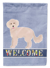 Load image into Gallery viewer, Maltipoo Welcome Flag Canvas House Size CK3760CHF