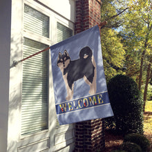 Load image into Gallery viewer, Pomsky #1 Welcome Flag Canvas House Size CK3767CHF