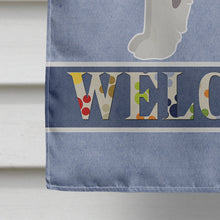 Load image into Gallery viewer, Pomsky #2 Welcome Flag Canvas House Size CK3768CHF