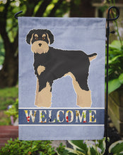 Load image into Gallery viewer, Schnoodle Welcome Garden Flag - Outdoor Decorative Yard Flag CK3772GF