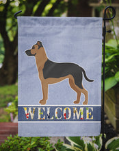 Load image into Gallery viewer, Shepherd Pit Mix #1 Welcome Garden Flag - Outdoor Decorative Yard Flag CK3775GF