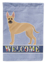 Load image into Gallery viewer, Shepherd Pit Mix #2 Welcome Garden Flag - Outdoor Decorative Yard Flag CK3776GF