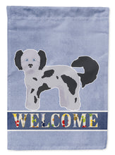 Load image into Gallery viewer, Shih Poo Welcome Garden Flag - Outdoor Decorative Yard Flag CK3778GF