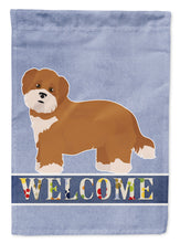 Load image into Gallery viewer, Shorkie #2 Welcome Garden Flag - Outdoor Decorative Yard Flag CK3782GF