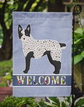 Load image into Gallery viewer, Texas Heeler Welcome Garden Flag - Outdoor Decorative Yard Flag CK3783GF
