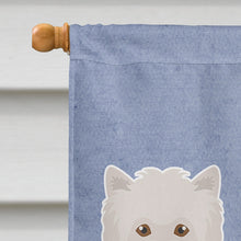 Load image into Gallery viewer, Westiepoo #2 Welcome Flag Canvas House Size CK3785CHF