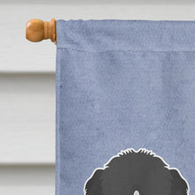 Load image into Gallery viewer, Whoodle #2 Welcome Flag Canvas House Size CK3787CHF