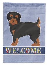 Load image into Gallery viewer, Yorkiepoo #1 Welcome Flag Canvas House Size CK3788CHF