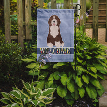 Load image into Gallery viewer, Bernedoodle #2 Welcome Garden Flag - Outdoor Decorative Yard Flag CK3792GF