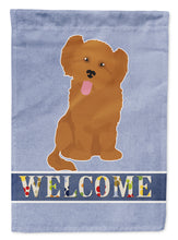 Load image into Gallery viewer, Shih Poo #3 Welcome Flag Canvas House Size CK3797CHF