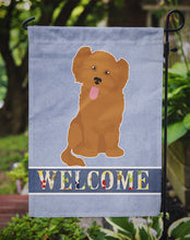Load image into Gallery viewer, Shih Poo #3 Welcome Garden Flag - Outdoor Decorative Yard Flag CK3797GF