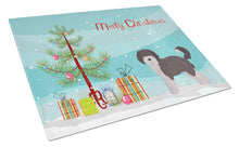 Load image into Gallery viewer, Aussiedoodle #1 Christmas Tree Glass Cutting Boards – Durable, Decorative Kitchen Art Large CK3800LCB