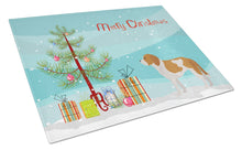 Load image into Gallery viewer, Beaglier #1 Christmas Tree Glass Cutting Boards – Durable, Decorative Kitchen Art Large CK3802LCB