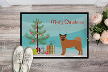 Load image into Gallery viewer, Chow Shepherd Christmas Tree Doormat - 24x36 Decorative Floor Mat – Indoor/Outdoor Rug with Artistic Flair CK3819JMAT