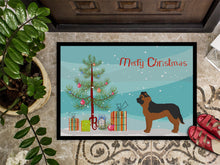 Load image into Gallery viewer, Black German Shepherd Mastiff Mix Christmas Tree Doormat - 24x36 Decorative Floor Mat – Indoor/Outdoor Rug with Artistic Flair CK3833JMAT