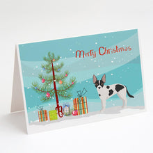 Load image into Gallery viewer, Jackhuahua Christmas Tree Greeting Cards -  Blank Note Cards – 8-Pack of Artist-Designed Cards with Envelopes