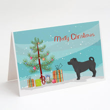 Load image into Gallery viewer, Balck Jug Christmas Tree Greeting Cards -  Blank Note Cards – 8-Pack of Artist-Designed Cards with Envelopes