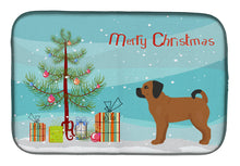 Load image into Gallery viewer, Puggle Christmas Tree Dish Drying Mat – Absorbent, Artistic Kitchen Essentials CK3863DDM