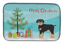 Load image into Gallery viewer, Schnoodle Christmas Tree Dish Drying Mat – Absorbent, Artistic Kitchen Essentials CK3866DDM