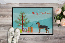 Load image into Gallery viewer, Shepherd Pit Mix #1 Christmas Tree Doormat - 24x36 Decorative Floor Mat – Indoor/Outdoor Rug with Artistic Flair CK3869JMAT