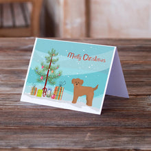 Load image into Gallery viewer, Shi Chi Christmas Tree Greeting Cards -  Blank Note Cards – 8-Pack of Artist-Designed Cards with Envelopes