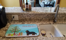 Load image into Gallery viewer, Shorkie #1 Christmas Tree Dish Drying Mat – Absorbent, Artistic Kitchen Essentials CK3875DDM