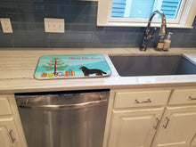 Load image into Gallery viewer, Shorkie #1 Christmas Tree Dish Drying Mat – Absorbent, Artistic Kitchen Essentials CK3875DDM