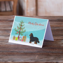 Load image into Gallery viewer, Shorkie #1 Christmas Tree Greeting Cards -  Blank Note Cards – 8-Pack of Artist-Designed Cards with Envelopes