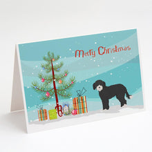 Load image into Gallery viewer, Whoodle #2 Christmas Tree Greeting Cards -  Blank Note Cards – 8-Pack of Artist-Designed Cards with Envelopes