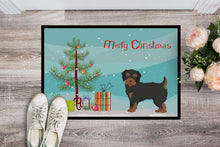 Load image into Gallery viewer, Yorkiepoo #1 Christmas Tree Doormat - 24x36 Decorative Floor Mat – Indoor/Outdoor Rug with Artistic Flair CK3882JMAT